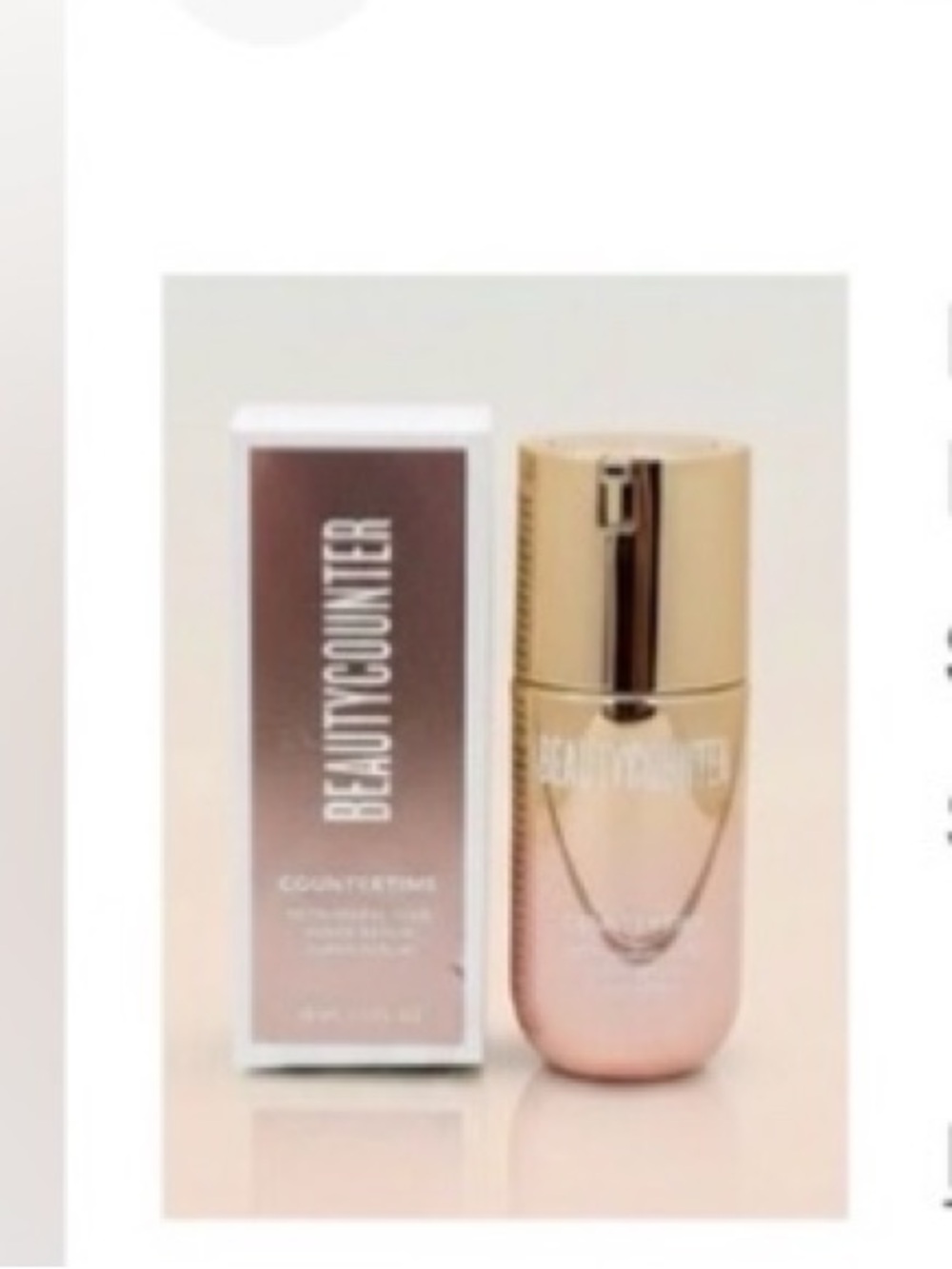 Beauty Counter Retinatural plus Facial Serum - with Hydrating Boost